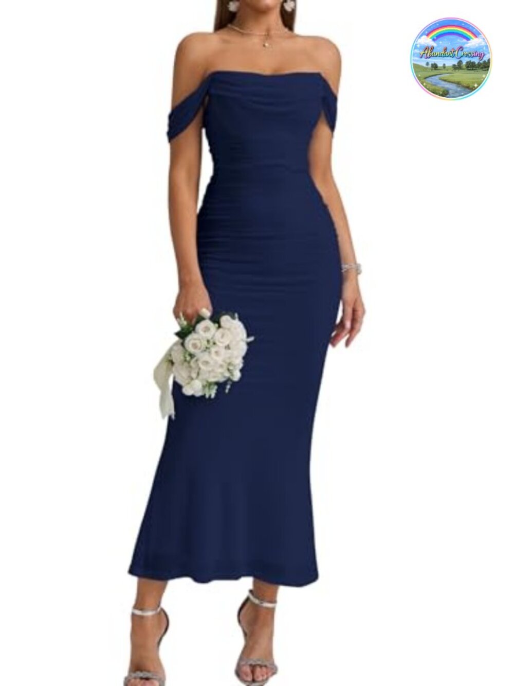 Off Shoulder Maxi Long Corset Formal Wedding Guest Dress